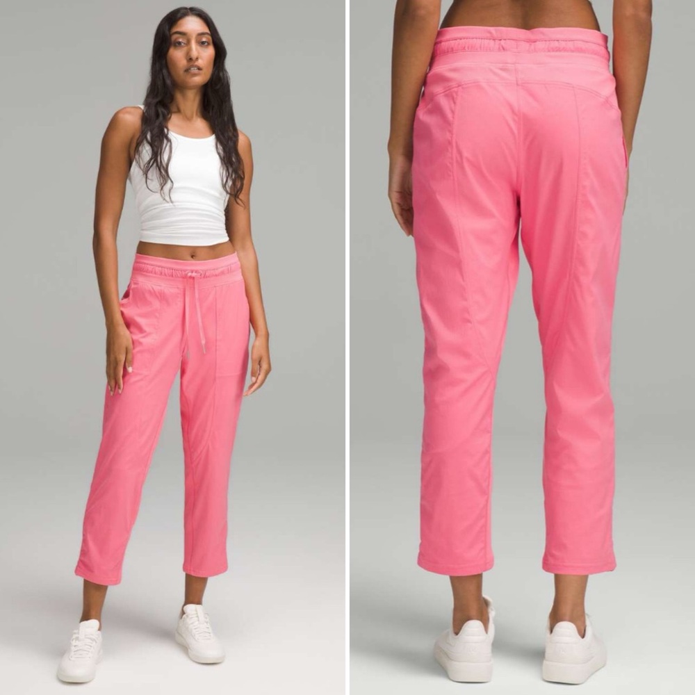 Lululemon Athletica Dance Studio Crop Mid Rise Crop